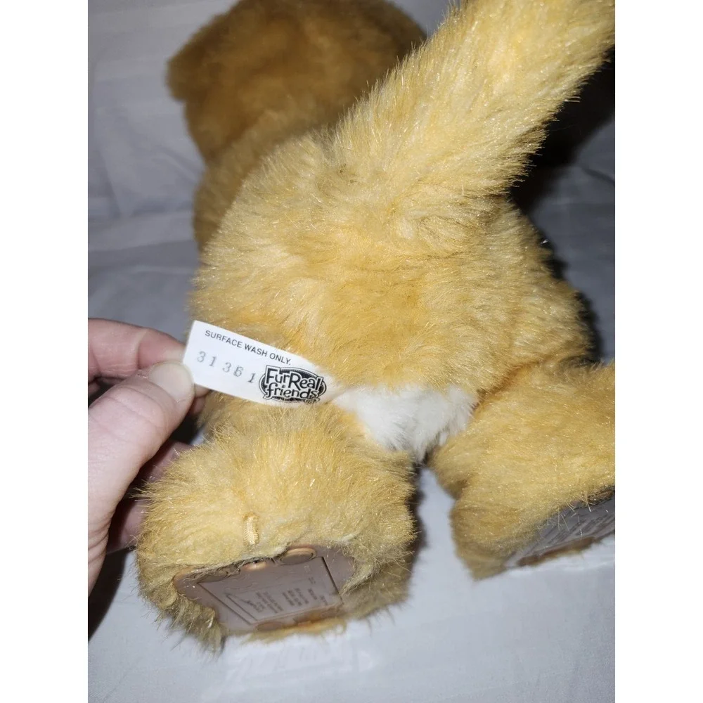 FurReal Friends Daisy Play With Me Orange Cat Plush Interactive Toy Hasbro WORKS